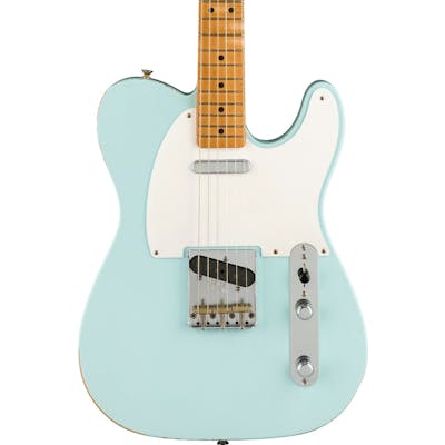Fender Limited Edition Vintera Road Worn 50s Telecaster in Sonic Blue